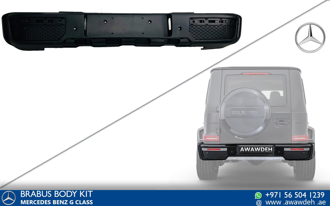 Mercedes g class rear bumper